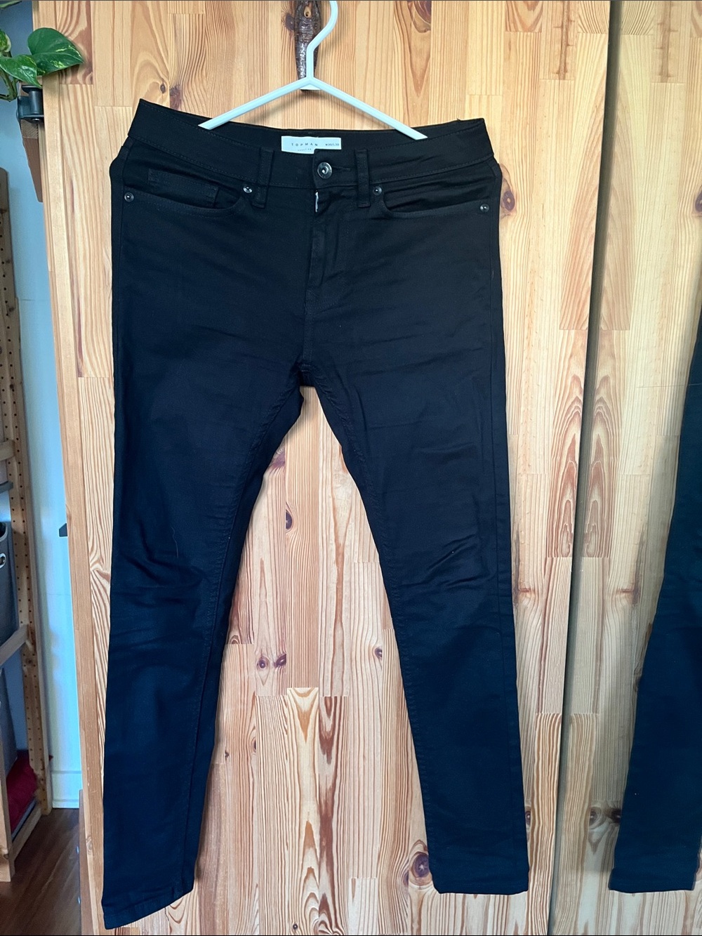 Top man Black Skinny Jeans (size 30)